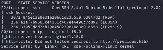 Nmap Output Alt test